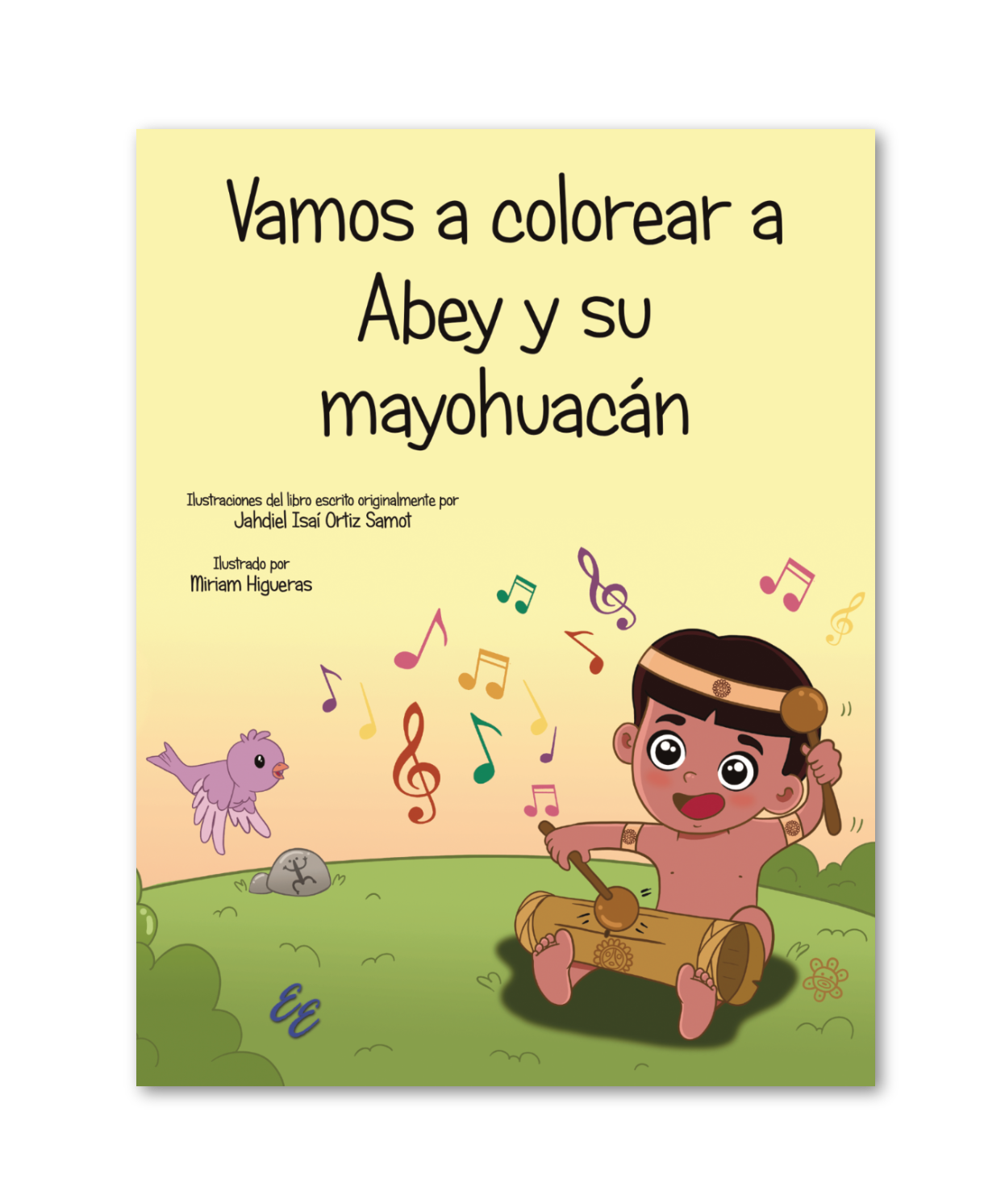 Vamos a colorear a Abey y su mayohuacán