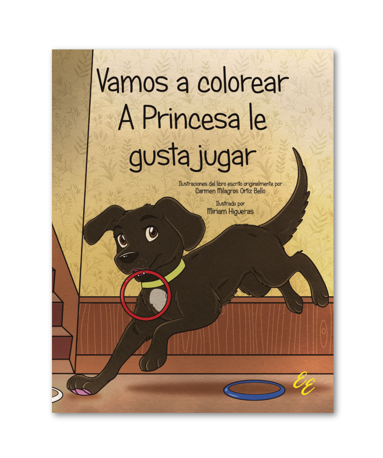Vamos a colorear A Princesa le gusta jugar